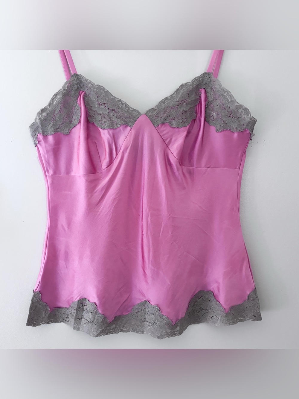VTG Y2K Silk Tank Top - Picture 2 of 8